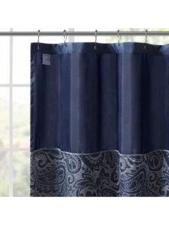 Aubrey Traditional Silky Paisley Shower Curtain -Madison Park Shop 19b37b48 0078 4969 957b ff24f938176b e61faafe 044f 4f68 a388 466086217f16