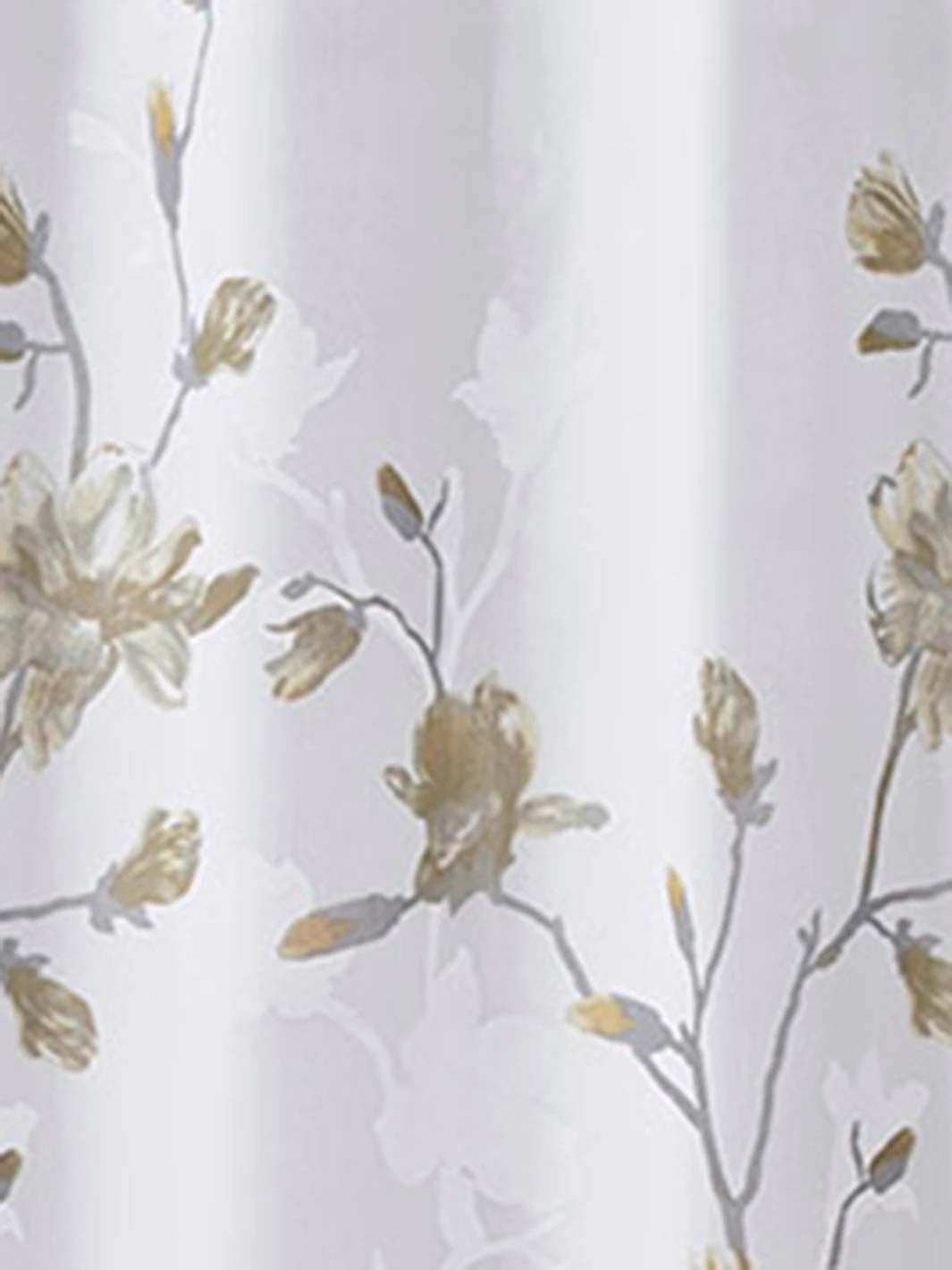 Magnolia Devore Floral Shower Curtain 6 Magnolia Devore Floral Shower Curtain - Image 6