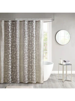 Leo Ombre Leopard Shower Curtain