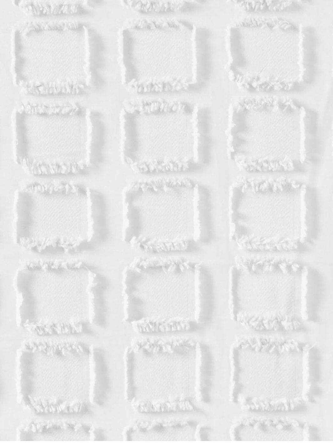 Metro Geometric Tufted Shower Curtain 5 Metro Geometric Tufted Shower Curtain - Image 5