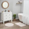 Casablanca Medallion Tufted Bath Rug