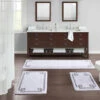 Evan Bordered Bath Rug
