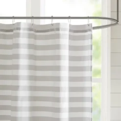 72"x72" Colette Yarn Dyed Woven Shower Curtain -Madison Park Shop GUEST 0a99f5ba 2b16 4fb2 95b6 19d3cad16e84