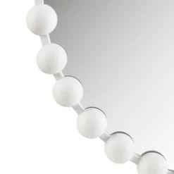 36" Marlowe Beaded Round Wall Mirror White - Madison Park 8 36" Marlowe Beaded Round Wall Mirror White - Madison Park -Madison Park Shop GUEST 0ec9624b dcd4 4464 a363 0e1b3b1998b8
