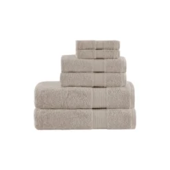 6pc Organic Cotton Bath Towel Set -Madison Park Shop GUEST 12186a5d 69f3 47e6 a660 70e1520a53e5