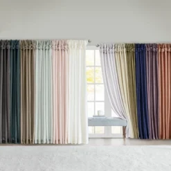 Lillian Twisted Tab Light Filtering Lined Curtain Panel -Madison Park Shop GUEST 17ef1ae4 09a4 48e0 9e1c 23ac3294398a