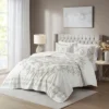 3pc Valeria Tufted Cotton Chenille Coverlet Set