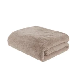 50"x60" Sienna Solid Premium Faux Fur Throw Blanket - Madison Park -Madison Park Shop GUEST 212cdd0a 4bf2 42c0 9b33 36c3fb357dff