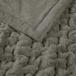 50"x60" Ruched Faux Fur Throw Blanket - Madison Park -Madison Park Shop GUEST 224ece0b ac9f 446e 90a1 4344a79789d1