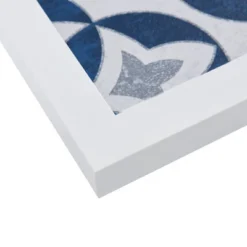 3pc Patterned Tiles Paper Printed With Gel Coat Set Navy - Madison Park -Madison Park Shop GUEST 2402ddb7 fe23 4a47 947f 654edc3ae7f8