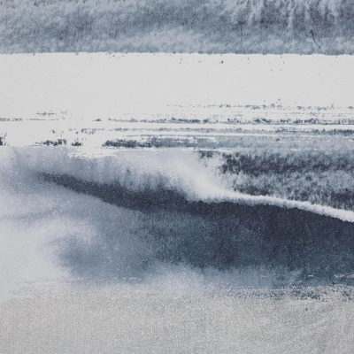 (Set Of 3) 16.5" X 31.5" Surrounding Gel Coat Frame Canvas Wall Art Set Gray 4 (Set Of 3) 16.5" X 31.5" Surrounding Gel Coat Frame Canvas Wall Art Set Gray - Image 4