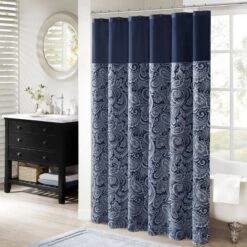 Paisley Jacquard Polyester Shower Curtain -Madison Park Shop GUEST 279de577 f73e 4791 8ef3 1ae1cf15d5e6