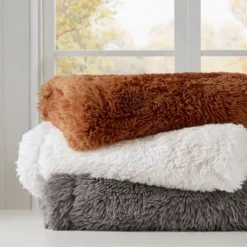 50"x60" Amaya Faux Fur Throw Blanket - Madison Park -Madison Park Shop GUEST 28e1fe6c 265d 4edd 8cd4 317732360821