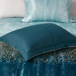3pc Full/Queen Midnight Sky Metallic Print Duvet Set Navy - Madison Park -Madison Park Shop GUEST 2a7d6ed3 0ffb 4d5c 9cda 6d0912aeaf72
