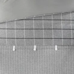 Madison Park 5pc Oakdale Faux Linen Jacquard Comforter Set Gray -Madison Park Shop GUEST 2e28220e 356d 4172 8e58 d5fcd7a2bbfb 2