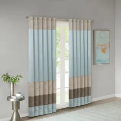 84"x50" Salem Polyoni Pintuck Light Filtering Window Curtain Panel - Madison Park -Madison Park Shop GUEST 2ed6ca12 361f 4e1f ad93 6a65966bd186