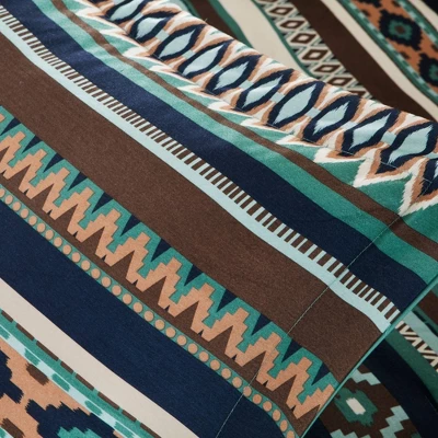 Blue Beau Comforter Set 7pc 7pc 4 Blue Beau Comforter Set 7pc 7pc - Image 4