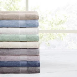 6pc Organic Cotton Bath Towel Set -Madison Park Shop GUEST 31faeb73 a630 48fb 9ce3 51d23d26bfb2
