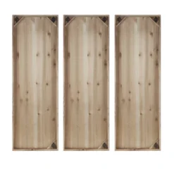 Set Of 3 Gianna Wood Wall Decor Natural 11 Set Of 3 Gianna Wood Wall Decor Natural -Madison Park Shop GUEST 32827d66 9176 4e87 b224 58694901de11