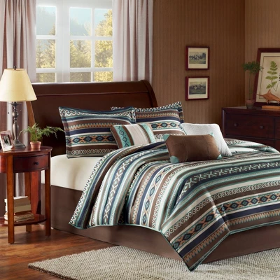 Blue Beau Comforter Set 7pc 7pc 7 Blue Beau Comforter Set 7pc 7pc - Image 7