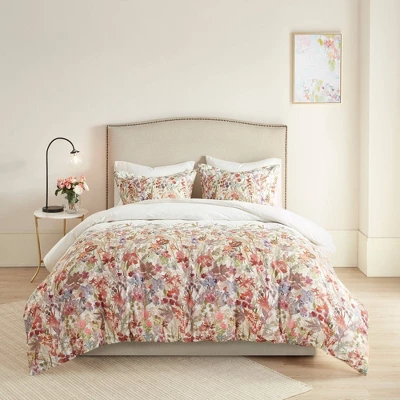3pc Julia Cotton Printed Duvet Cover Set 3 3pc Julia Cotton Printed Duvet Cover Set - Image 3