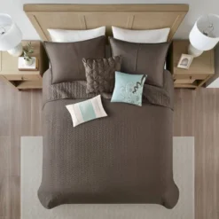 Leona Paisley Quilted Coverlet Set - 6pc -Madison Park Shop GUEST 372ed80d 6a9b 4cb0 b710 e765958259b5