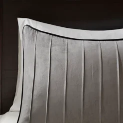 Landcaster Microsuede Pleated Comforter Set 7pc -Madison Park Shop GUEST 3846eab4 9d3a 4d44 936f ff9090267997