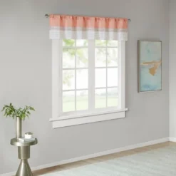 18"x50" Salem Polyoni Pintuck Window Valance - Madison Park -Madison Park Shop GUEST 39df758b f482 4abc 9608 4d7755df5bfd