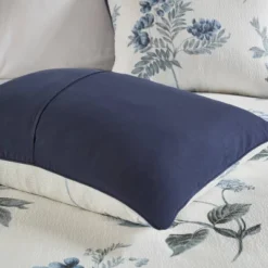 Benita 7pc Printed Seersucker Comforter Set Blue -Madison Park Shop GUEST 3aea6033 c673 4273 aa1c 167ce26842e4