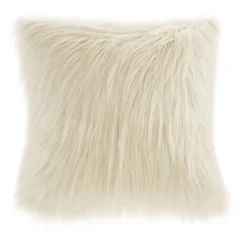 20"x20" Adelaide Faux Fur Square Throw Pillow - Madison Park -Madison Park Shop GUEST 3cd34326 ae66 4562 a34a 07e74b047b51
