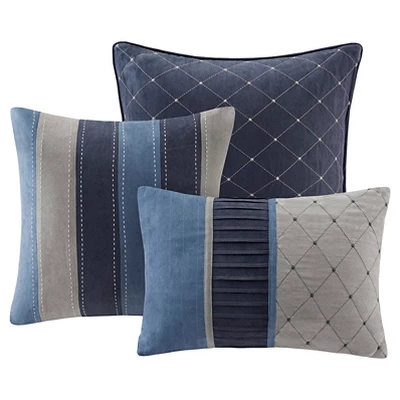 Comforter Set 7pc Colorblock - Rodgers® 5 Comforter Set 7pc Colorblock - Rodgers® - Image 5