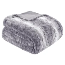 Marselle Faux Fur Oversized Bed Throw Blanket -Madison Park Shop GUEST 463743c5 4388 42e2 8ff2 88664f5a303d