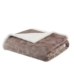 60"x70" Oversized Celia Textured Plush Throw Blanket 7 60"x70" Oversized Celia Textured Plush Throw Blanket -Madison Park Shop GUEST 4944d00b 80e0 4a54 a108 3b4b663097d8