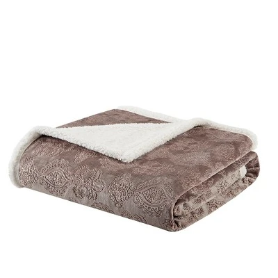 60"x70" Oversized Celia Textured Plush Throw Blanket 4 60"x70" Oversized Celia Textured Plush Throw Blanket - Image 4