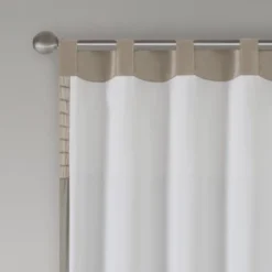 84"x50" Salem Polyoni Pintuck Light Filtering Window Curtain Panel - Madison Park -Madison Park Shop GUEST 5304c63b 3a1f 4618 970b 17b03cb26954