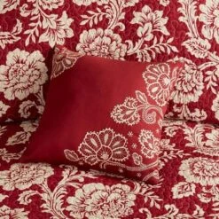 Rose Cotton Twill Reversible Coverlet Set -Madison Park Shop GUEST 5384d014 9e90 4a69 b3f7 47551be256d1
