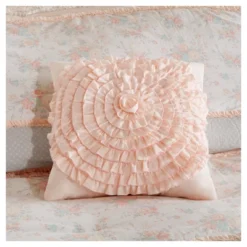 Desiree Cotton Percale Comforter Bedding Set With Euro And Bedskirt Blush - Madison Park -Madison Park Shop GUEST 54b148c7 7c53 469e b2d7 697c64d69688