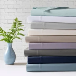 200 Thread Count Cotton Peached Percale Sheet Set -Madison Park Shop GUEST 55003796 925f 4bdd 97df 066207b94a0d