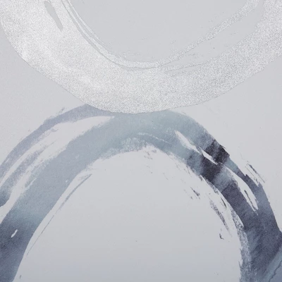 (Set Of 3) 16.5" X 31.5" Surrounding Gel Coat Frame Canvas Wall Art Set Gray 2 (Set Of 3) 16.5" X 31.5" Surrounding Gel Coat Frame Canvas Wall Art Set Gray - Image 2