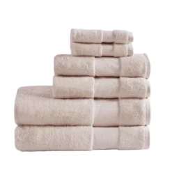6pc Turkish Bath Towel Set -Madison Park Shop GUEST 56fe65a6 297e 495f 93e7 f87bdf423585