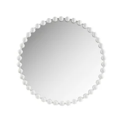 36" Marlowe Beaded Round Wall Mirror White - Madison Park 9 36" Marlowe Beaded Round Wall Mirror White - Madison Park -Madison Park Shop GUEST 58be5f23 3b6a 4a49 a801 f73369f0d8a1