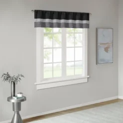 18"x50" Salem Polyoni Pintuck Window Valance - Madison Park -Madison Park Shop GUEST 5c31db80 5065 4858 8f2a 201100d80f1b