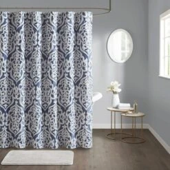 72"x72" Eliot Jacquard Shower Curtain - Madison Park -Madison Park Shop GUEST 5ff5cd58 2054 4b76 9cdc 245f8484d2c5