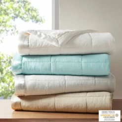 Parkman Oversized Down Alternative Blanket With Satin Trim -Madison Park Shop GUEST 60fa7655 69b5 4d8d a602 12cbb629b284