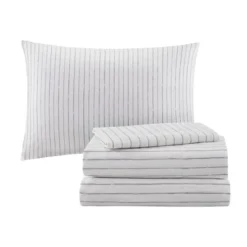 Lorine Reversible Complete Bedding With Cotton Sheets Set -Madison Park Shop GUEST 61800fb6 bac3 4df2 87bc a83eeff33ddb