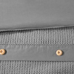 3pc Lucina Cotton Waffle Weave Duvet Cover Set -Madison Park Shop GUEST 61b8dfba 720a 4087 8b3f 9639ea15b325