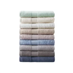 6pc Organic Cotton Bath Towel Set -Madison Park Shop GUEST 62f45495 b93d 4a11 989e bfc527d93cc5