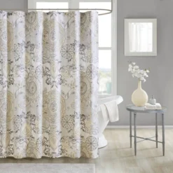 72"x72" Lian Printed Cotton Shower Curtain - Madison Park -Madison Park Shop GUEST 68281dbd 7b7b 4e11 b583 542063e5c03b