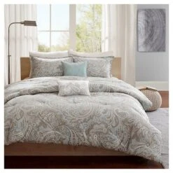Dierdre Paisley Cotton Comforter Set - 5-Piece