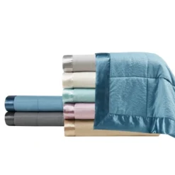 Parkman Oversized Down Alternative Blanket With Satin Trim -Madison Park Shop GUEST 690bfac6 33c7 4911 868b 86c24aae7eeb